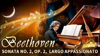BEETHOVEN - Sonata No. 2 Largo Appassionato - CLASSIC MUSIC Modern Performance by Victor Logashev