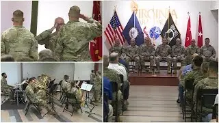 Historic National Guard artillery unit returns to Virginia after 20 years: 'It's about team'