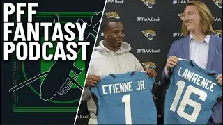 PFF Fantasy Football Podcast LIVE 2021 NFL Draft Recap w/ @Ihartitz and @Andrewerickson_