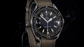 Rare Omega Seamaster 300 British Military W10 Diver with Archives