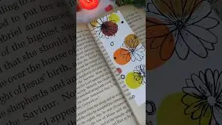 Easy bookmark idea #bookmark #watercolorpainting #art #shorts
