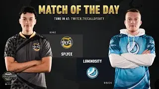 Splyce vs Luminosity | CWL Pro League 2019 | Cross-Division | Week 11 | Day 4