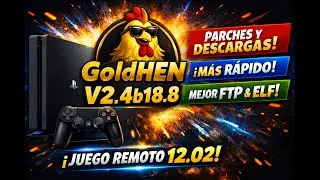 Cómo ACTUALIZAR GoldHEN V2.4b18.8 en PS4 🔥 Novedades, mejoras y parches
