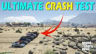 Ultimate Crash Test 🏁💥😱 || GTA5 Challenge || GTA V || #gaming #gtachallenges #ytgaming #youtube