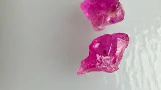 Ruby Precious 8-7L/7-5W mm Rough Uncut Cut VVS Clarity Carmine Color Rough Gemstone