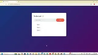 How To Create To-Do List App Using HTML CSS And JavaScript| Task App In JavaScript| Code With Suresh