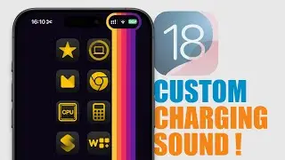 How To Change the CHARGING Sound on iPhone - iOS 18 !