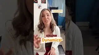 Dynamics for singers