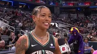 Relive Natasha Cloud & Sabrina Ionescu Making All-Star History