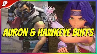 Legendary Guardian Auron & Ninja Master Hawkeye got BUFFED!! All the details [FFBE]