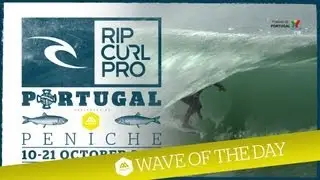 CJ Hobgood - Moche Wave Of The Day - Day 4 - Rip Curl Pro Portugal 2012