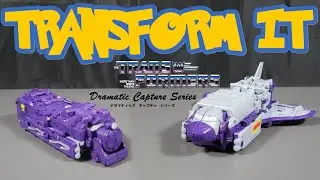 Transform It Transformers Dramatic Capture Series Triple Takeover Leader Class Astrotrain