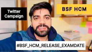 BSF HCM Twitter campaign ✅ For exam date || #BSF_HCM_RELEASE_EXAMDATE #bsfhcm