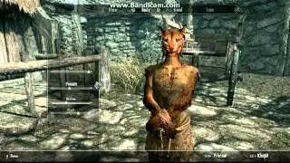 Skyrim Making Character ~Live Commentary~