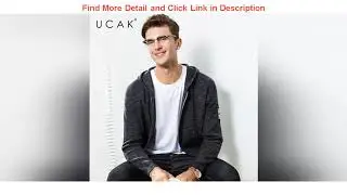 Review UCAK Brand Sweater Men Cotton Knitwear Zipper Hooded Coat Men 2019 New Arrival Autumn Winter