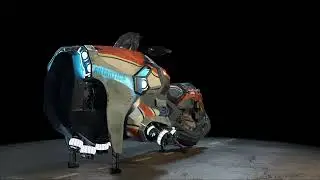 turnaround jet bike - cycles blender