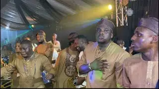 ISBAEU ON THE DANCE FLOOR AT PASTOR REMOTE CHILD&rsquo;S NAMING CEREMONY