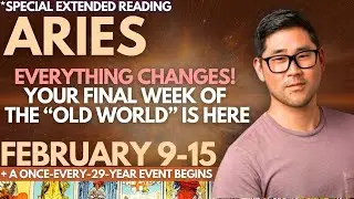 Aries - ONE-OF-A-KIND WEEK IMPACTING YOUR LIFE UNTIL 2028! 🌠 Feb 9-15 Tarot Horoscope
