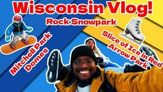 Best things to do in Milwaukee! | Rock Snowpark | Red Arrow Park | Mitchel Park Domes 🏂