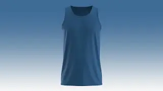 Thick Strap Tank Tops 360 View
