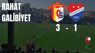 RAHAT GALİBİYET | Çorluspor1947 - 1923 M.K. Paşa Maçı Hikayesi (TFF 3. LİG)