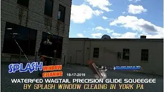 splash window cleaning at action motorsports waterfed wagtail squeegee