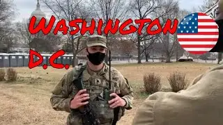 INSIDE VIEW of NATIONAL GUARD Training & Securing WASHINGTON D.C. (2021)