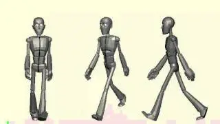 Pixar walk cycle