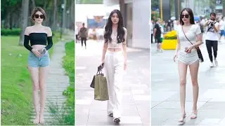 Chinese Girls Street Fashion [抖音] Style China