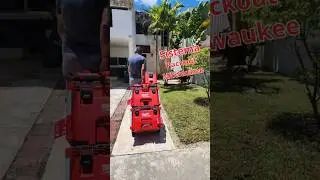 Sistema PACKOUT Milwaukee, muy &uacute;til para el almacenaje y movilidad.