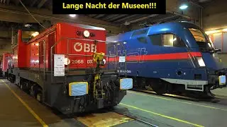 🌙⭐Lange Nacht der Museen, Eindrücke vom Lokschuppen beim ÖBB Terminal Wolfurt