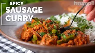Spicy Indian Sausage Curry