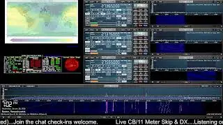 Live CB Radio Videogates Skip & DX 0610 - WE GOT THE DX!