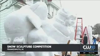 Snow Sculpture Competition