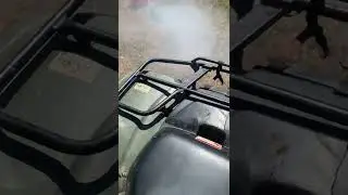 Smoke screen obs Honda 420 runs agin