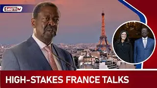 Mudavadi holds talks with the French Minister for Europe and Foreign Affairs in Paris.