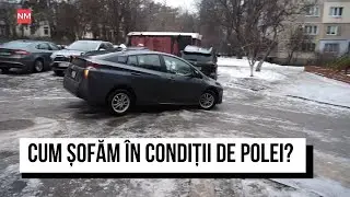 Cum șofăm în condiții de polei? Recomandări de la un instructor auto
