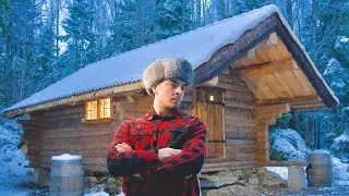 3 Years Alone in the Forest Building a Log Cabin From Scratch | Full Solo Off Grid Journey