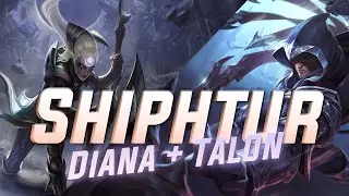 Shiphtur Plays Reworked Diana | Shiphtur's One Shot Talon build | League Twitch Highlights