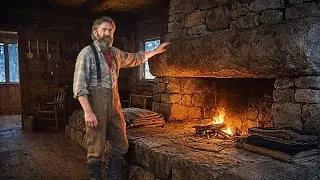 Se rieron de su chimenea gigante, hasta que vieron a su familia durmiendo junto a ella toda la noche