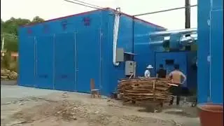 Electric heating tunnel furnace dryer