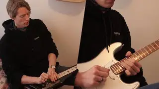 Emulating Gilmour: Normal electric vs. lap steel guitar