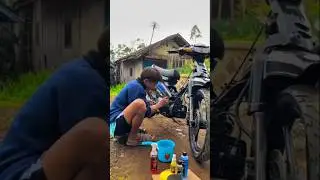 jika ada yang mengotori maka bersihkanlah😇 #yamaha #sigma #2stroke #agstyle