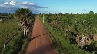 Uma belo passeio de drone na minha vicinal 