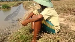Kandal Cambodia Trap Fishing Tool | Children Real Life Fishing | 123NetFishing