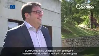 Comiat eurodiputat Francesc Gamb&uacute;s al Parlament Europeu