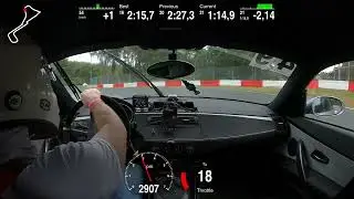 Yet another wet lap in Zolder, BMW Z4 3.0si