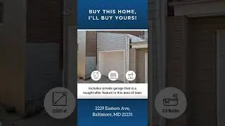 Join Us for an Open House 📍2229 Eastern Ave, Baltimore, MD 21231 #realestate