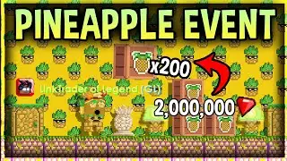 Opening 200 Pineapple Crate + Update Info│Growtopia
