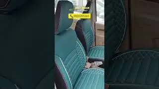 ERTIGA UPGRADED WITH PERSIAN GREEN SEAT COVERS BY LAXMAN AUTO STORES -SION 📞 9820355265 #shorts